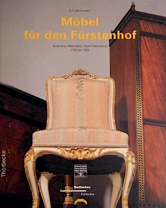 Reference book on courtly furniture, especially from Baden-Württemberg. In the book we find essays on room concepts and living situations at court and in castles of southwest Germany, as well as expertise on guilds and cabinetmakers of the late 18th and early 19th century.
This book is also highly recommended for those interested in the work of Abraham and David Röntgen, as well as Heinrich Gambs.