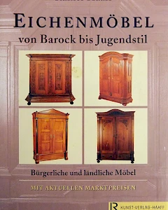 Well-assorted reference book with oak furniture from Baroque to Art Nouveau. The book deals primarily with bourgeois and rural furniture from German-speaking countries.