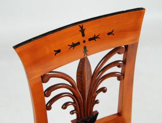 Chaise en cerisier