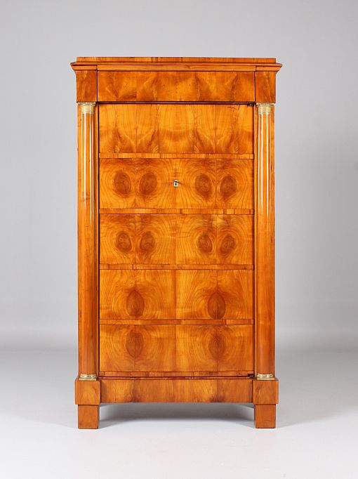 Ancienne armoire originale Biedermeier en cerisier, Blender, vers 1830 - Sud de lAllemagne
Cerisier
Biedermeier vers 1830