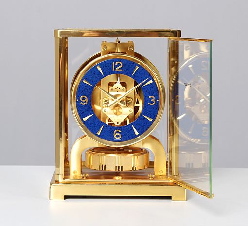 Orologio Atmos originale di Jaeger LeCoultre, raro quadrante blu - Svizzera
Ottone placcato oro
Anno di fabbricazione 1977 - 1978