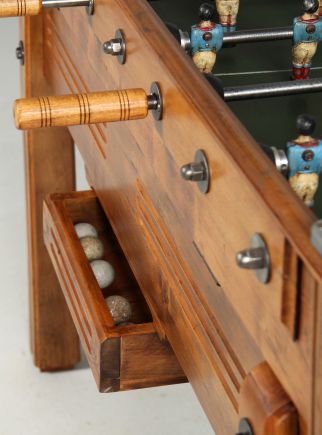 Cork balls table football