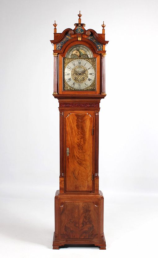 Antico orologio a pendolo con fasi lunari, data e secondi centrali, Liverpool - Liverpool
Mogano
intorno al 1785