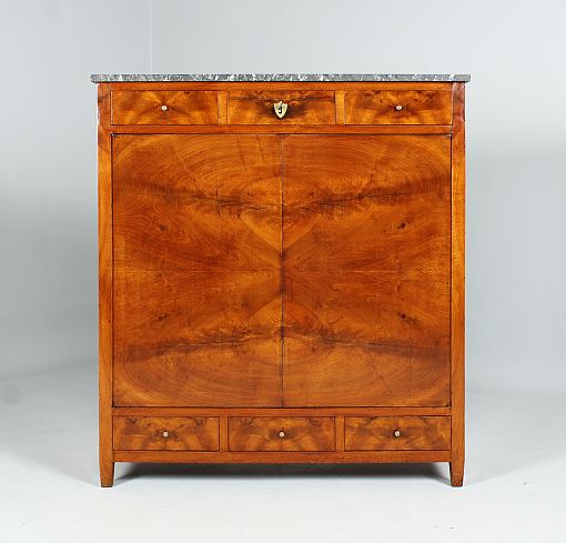 Armoire ancienne, Chiffoniere, Semaniere, Noyer, Verrouillage central - Belgique
noyer, chêne
début du 19e siècle