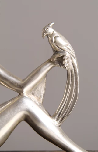 Papagei Art Deco