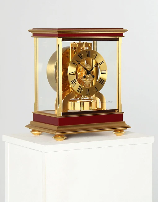Atmos Uhr, Royale, Jaeger LeCoultre, Baujahr 1980 - Schweiz
Messing vergoldet und lackiert
Baujahr 1980