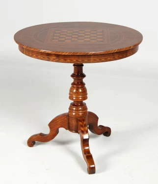 Antique chess table