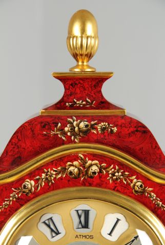 red Atmos clock
