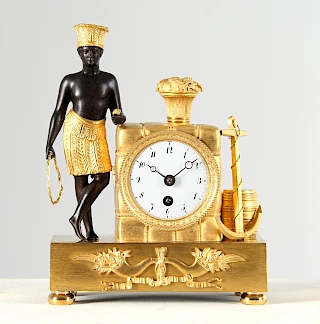 <p>Parigi<br />
bronzo dorato a fuoco e patinato<br />
inizio del XIX secolo</p> <p>Parigi<br />
bronzo dorato a fuoco e patinato<br />
inizio del XIX secolo</p>