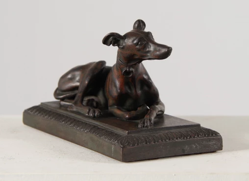 Paperweight greyhound, Berlin iron, KPEG, Biedermeier around 1830 - Berlin
Iron
Biedermeier around 1830