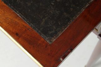 Embossed leather