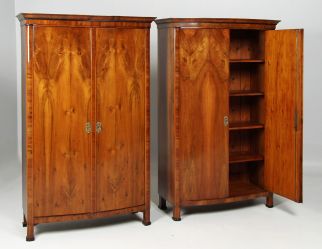 Paar Biedermeier schrank