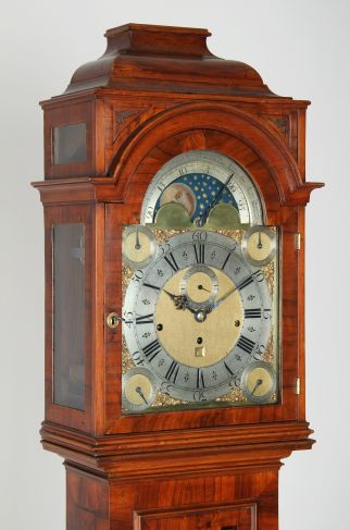 Horloge de parquet avec phase de lune
