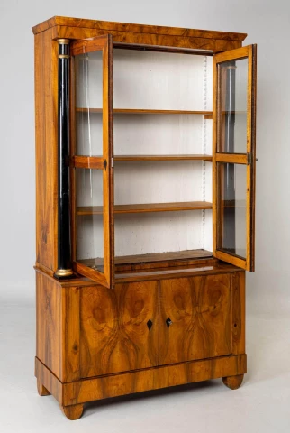Biedermeier display cabinet
