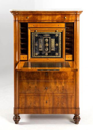 Secretary with safe