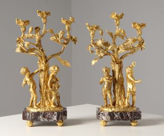Pair of candelabra