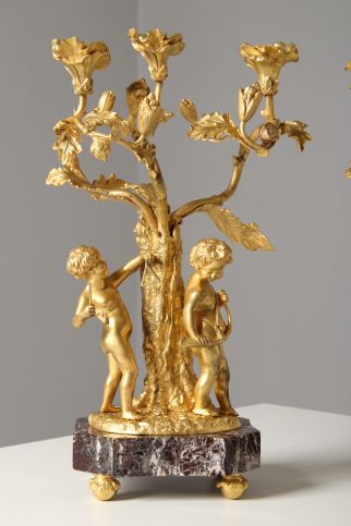 Candlestick with angel