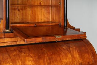 Antique Biedermeier secretary cherry