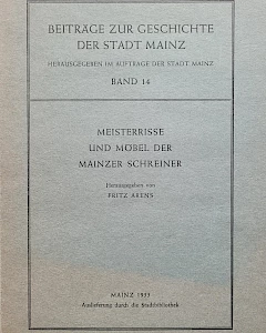 This publication is the first to comprehensively document the furniture inventory and the surviving master carpenters of Mainz from the 18th and early 19th centuries. The focus is on the craftsmanship and design quality of the furniture created in the regional guild system
