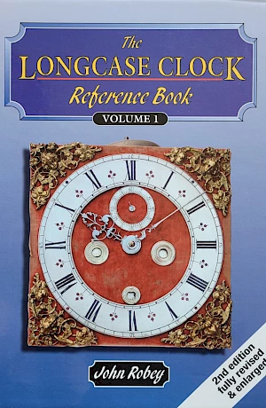 John Robey - The Longcase Clock Reference Book. Volume 1 The book offers over 2,500 illustrations in two volumes on the subject of grandfather clocks and is an indispensable reference work for clockmakers, collectors and restorers.