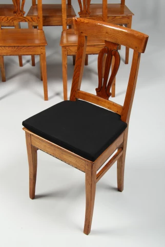 Chaise Biedermeier en frêne