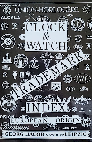 Karl Kochmann - Clock and Watch Trademark Index This reference work systematically documents the trade marks and company stamps of clock manufacturers from Austria, England, France, Germany and Switzerland in the 19th and early 20th centuries.