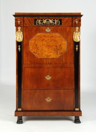 Antique Biedermeier secretary