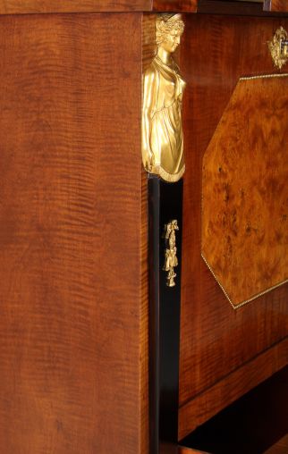 Antique Biedermeier secretary