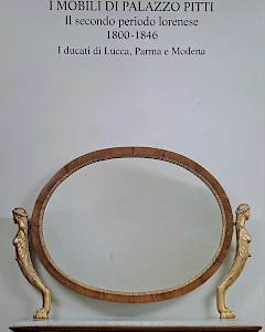 This volume is part of the five-volume series I Mobili di Palazzo Pitti, which documents the entire furniture inventory of the Florentine residence across several ruling dynasties. This fourth volume in the series presents the furniture of the ducal palaces of Lucca, Parma and Modena, which was predominantly executed in the Empire style.