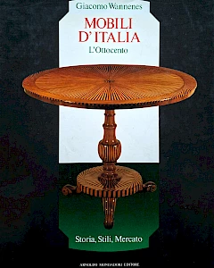 The author compares the Italian furniture art of the 19th century with the style models from France. The book shows how the different styles of the 19th century - such as Empire, Restoration, Luis Philippe, Napoleone III and Art Nouveau - developed in both France and Italy.