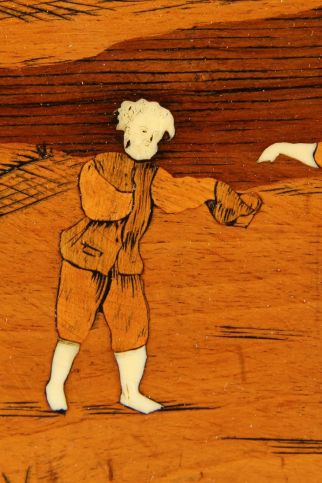 Wood engraving ivory