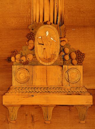 Antiques Secretary Furniture Marquetry
