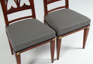 Deux chaises antiques Friedrich Gottlob Hoffmann