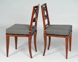 Deux chaises antiques Friedrich Gottlob Hoffmann