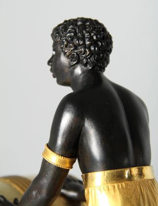Pendule au Negre