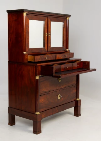 Empire Bureau en acajou