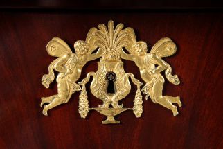 Empire Ormolu fire-gilt bronze Paris