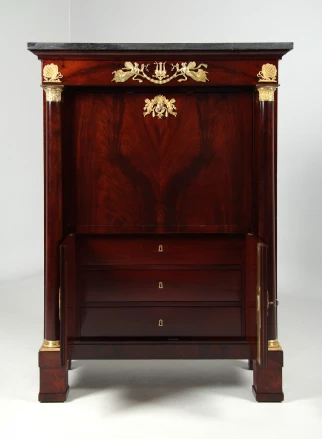Mahogany secretary