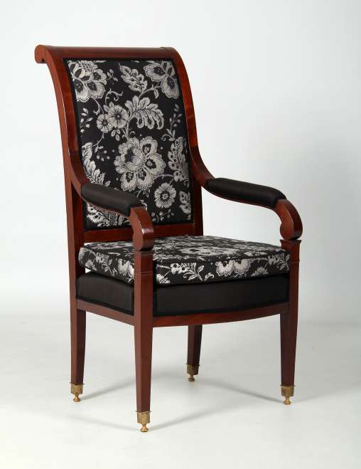 Antique armchair, mahogany, mid 19th century - Northern Germany
Mahogany
Mid 19th century