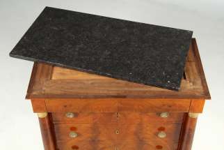 Plateau pour commode en granit belge