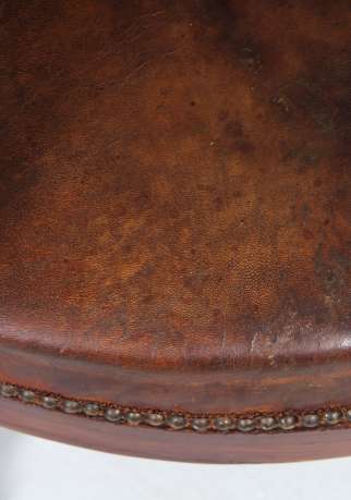 Leder antik mit Patina