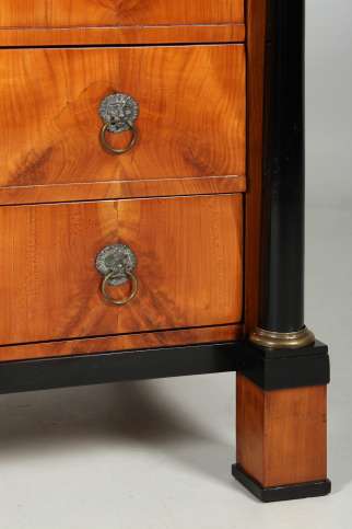 Antike Biedermeier Kommode Kirschholz um 1820