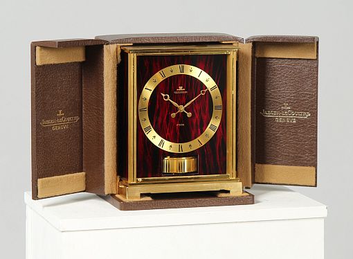 Jaeger LeCoultre Atmos Uhr Modell Embassy aus 1977 - Schweiz
Messing vergoldet
Baujahr 1977