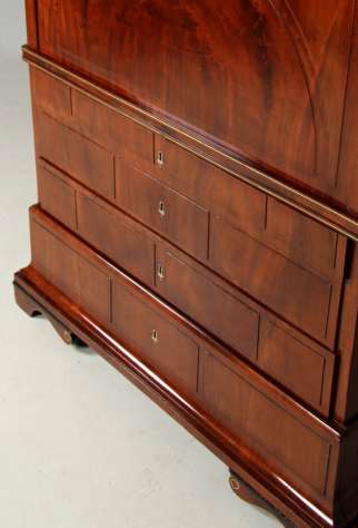 Biedermeier Sekretär Mahagoni