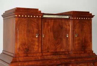Biedermeier Sekretär Mahagoni