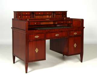 Viennese Biedermeier desk with secret compartments