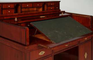 Viennese Biedermeier desk with secret compartments