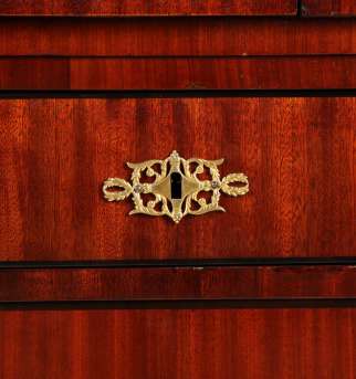 Original Viennese Biedermeier fittings