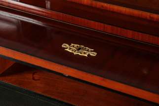 Original brass fittings, Viennese Biedermeier style