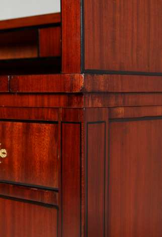 Viennese Biedermeier mahogany desk